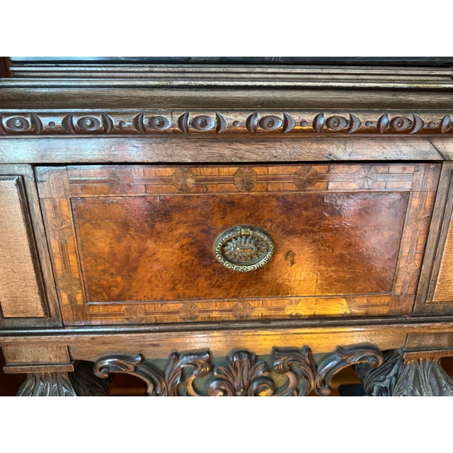 Brown Early 20th Century Rockford Republic Furniture Co Server Buffet For Sale - Image 8 of 12