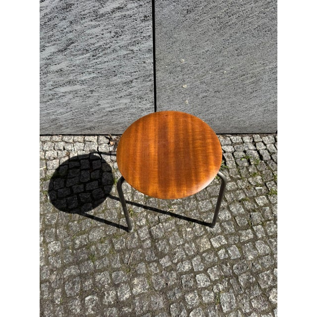 Vintage Danish Stool, 1960s For Sale - Image 5 of 8