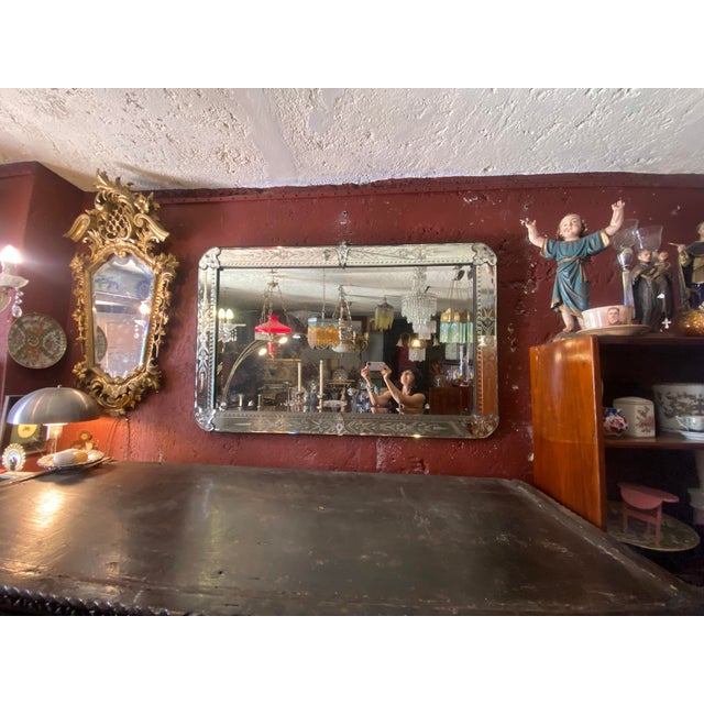Venetian Mirror in Glass For Sale - Image 14 of 18