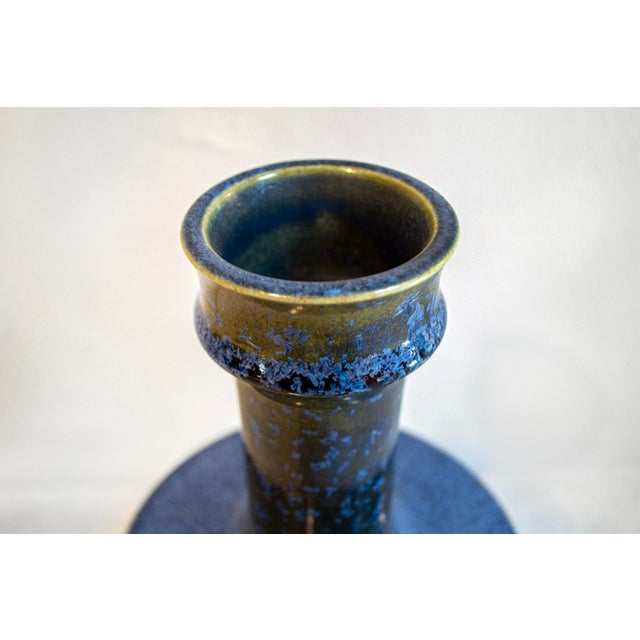 Ceramic vase. Designer Franco Bucci Manufacturer Laboratorio Pesaro 1960s This piece has an attribution mark, I am sure...