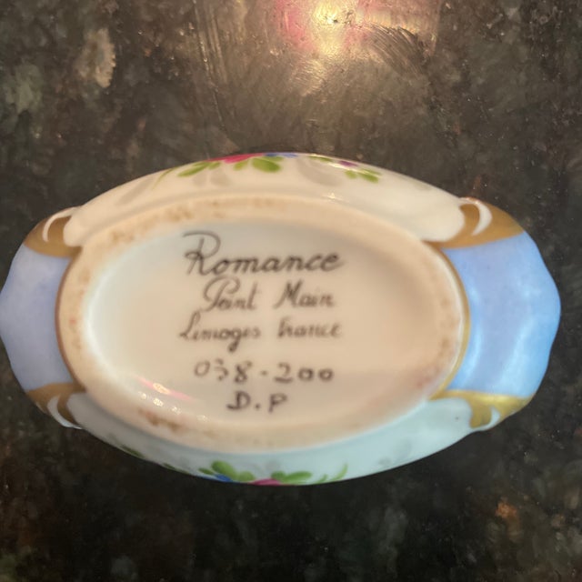 Limoges Romance Pont Main Box For Sale - Image 4 of 8