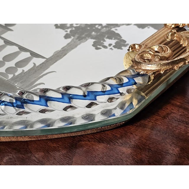 Italian Serving Tray in Murano Glass, 1950s For Sale - Image 3 of 7