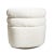 White Faux Sheep Jolla Swivel Chair For Sale In Los Angeles - Image 6 of 13