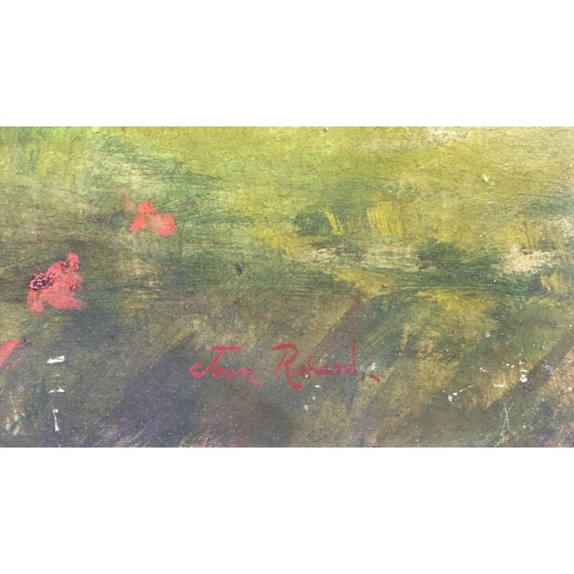 Jean Louis Richard, In the Garden, 2002, Oil on Canvas, Framed For Sale - Image 4 of 5