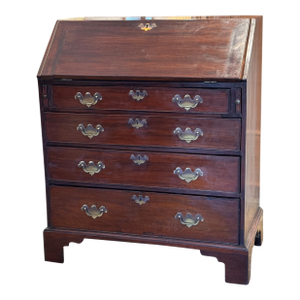 Early 19th Century George III Mahogany Fall-Front Desk