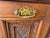 Antique Edwardian Carved Wood Purdonium / Bedside Cabinet With Brass Hardware For Sale - Image 10 of 13