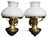 Mid-Century Modern Vintage Swedish Brass and Opal Glass Wall Lamps from Ikea, 1980s, Set of 2 For Sale - Image 3 of 14