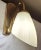 Mid-Century Modern German Wall Lamp with Brass Frame, 1950s For Sale - Image 12 of 12