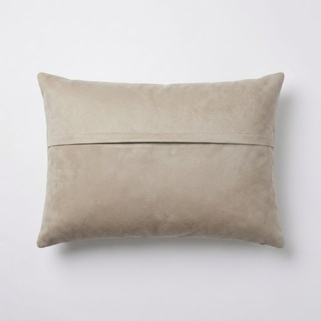 Turkish Oushak Lumbar Kilim Pillow Cover 14'' X 24'' For Sale - Image 4 of 4