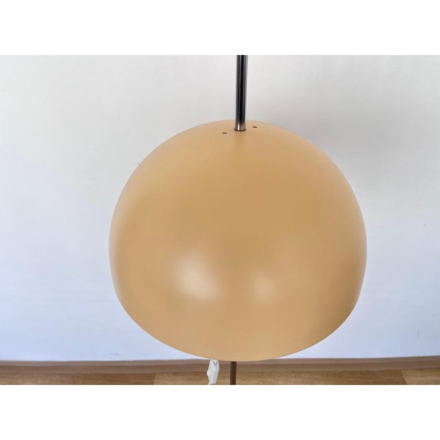 Metal Mid-Century Floor Mushroom Lamp attributed to Josef Hurka for Napako, 1970s For Sale - Image 7 of 10