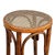 Late 19th Century Victorian Vienna Bent Oak & Cane Low Stool Attributed Thonet For Sale In Los Angeles - Image 6 of 8