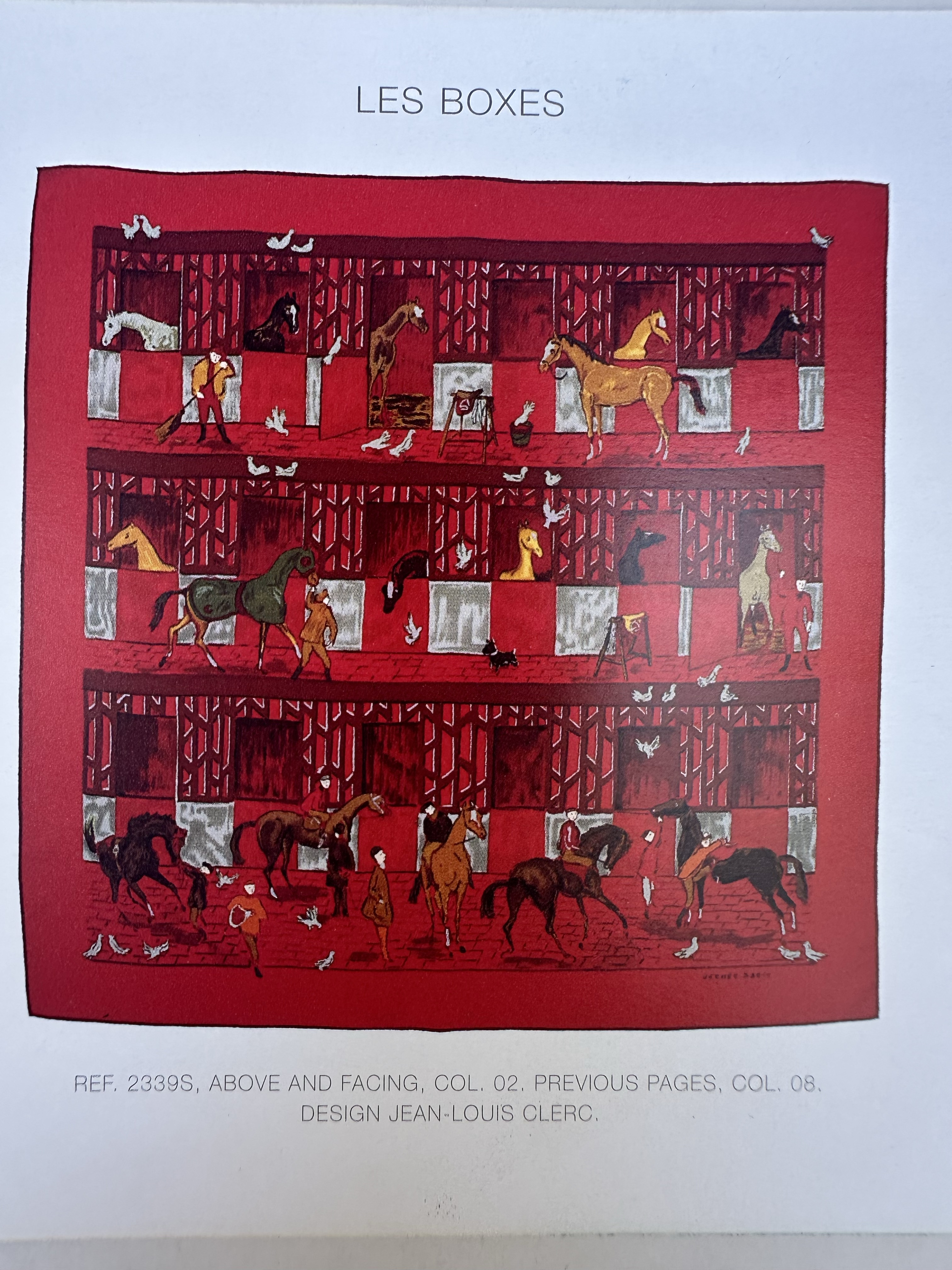 Hermès 2006 Collection Authentic Original Hermès Scarf Art
