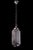 Brass cage pendant fixture.