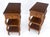 Pair of Baker 3 Tier One Drawer Rectangle Side End Tables Stands MINT For Sale - Image 6 of 13