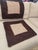 Design Plus Gallery presents a Pair of Woven Leather Pillow Covers from Williams-Sonoma. These are a rare pair as they may...