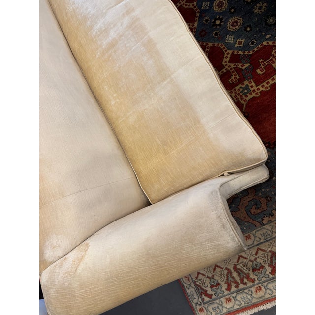 White 19th Century White Camelback Settee For Sale - Image 8 of 12