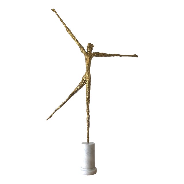 Félix Agostini, Original Sculpture Dancer, 1960s For Sale