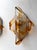 Pair of Sconces Amber Murano Glass by Mazzega, Italy, 1970s For Sale - Image 11 of 12
