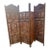 Vintage Hand Carved Wood Room Divider For Sale