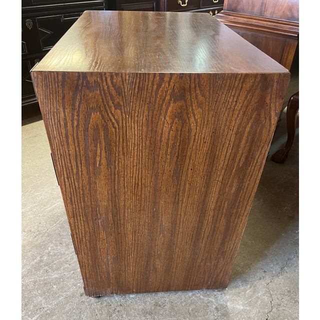 Hickory Manufacturing Company Late 20th Century Hickory Manufacturing Three Drawer Chest For Sale - Image 4 of 12