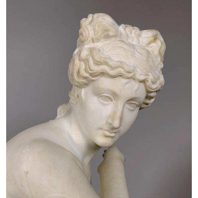Neoclassical Artist, Venus Bathing, Early 19th Century, White Marble For Sale - Image 9 of 11