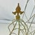 1940s Vintage French Neoclassical Iron Fluer De Lis Monumental Topiary Frames - Set of 3 For Sale - Image 13 of 18