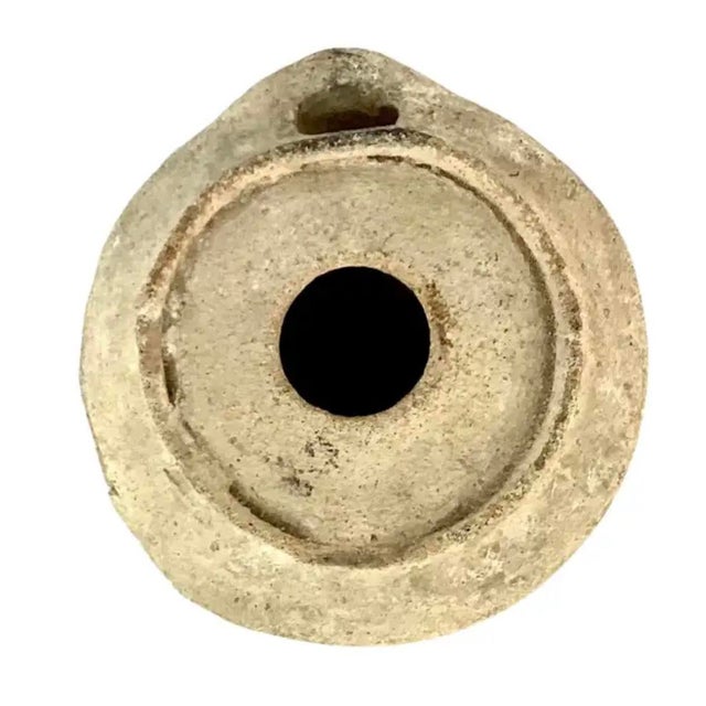 Roman Terracotta Oil Lamps, Set of Four For Sale - Image 4 of 11