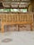 Vintage Boho Coastal King-Size Sunburst Rattan Headboard For Sale - Image 12 of 12