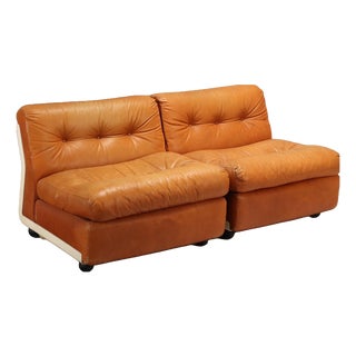 Amanta Lounge Chairs by Mario Bellini For Sale