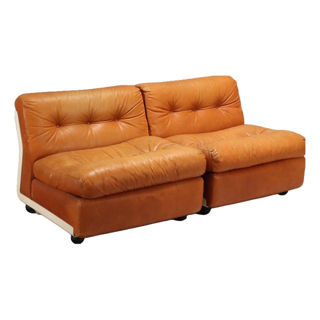 Amanta Lounge Chairs by Mario Bellini For Sale