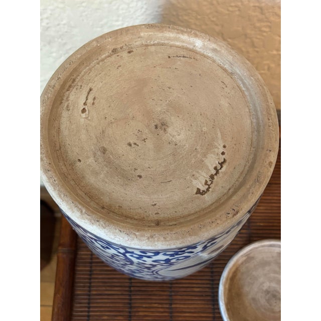 Chinese Export Porcelain Tea Caddy Jar For Sale - Image 11 of 12