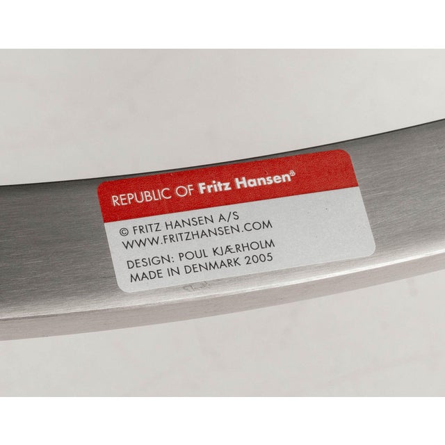 Metal Poul Kjaerholm X Fritz Hansen "Pk22" Chairs, Pair For Sale - Image 7 of 7