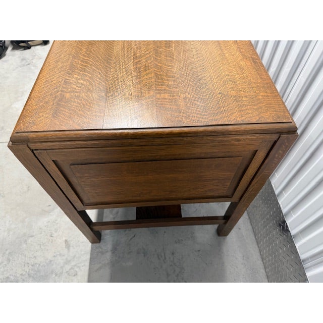 1920s Auglaize Arnold Library Desk For Sale - Image 12 of 17