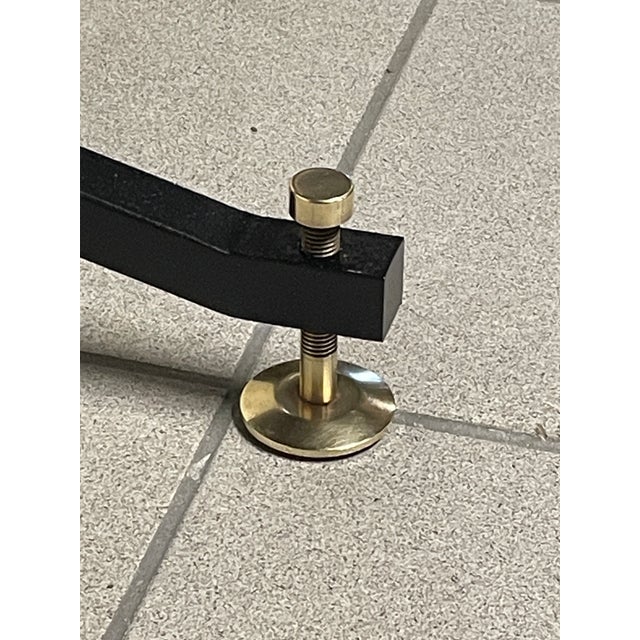 Vintage Table in Wood and Iron by Ico Parisi for Brugnoli Mobili Cantù, 1955 For Sale - Image 9 of 18