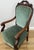 Antique French Style Armchair in Walnut For Sale - Image 9 of 16