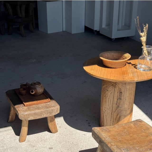 Small Stool in Teak For Sale - Image 12 of 18