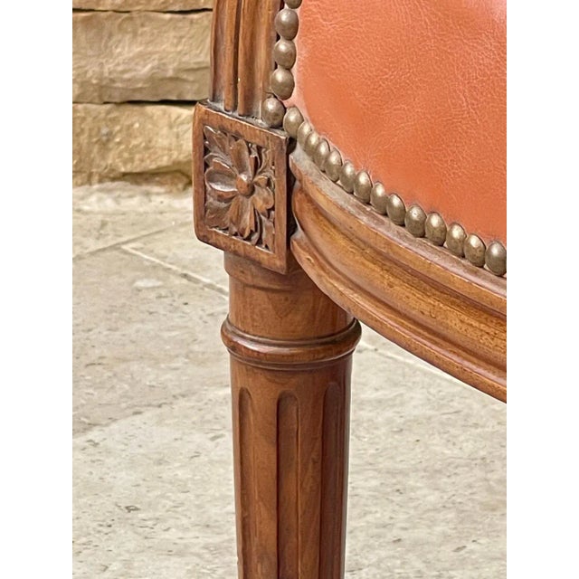 Louis XVI Style Desk Chair For Sale - Image 4 of 13