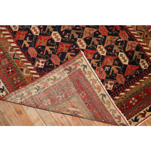 Persian Early 20th Century Persian Accent Rug - 3'9" x 6'3" For Sale - Image 3 of 6