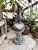 This product is a large weathered resin finial statue, measuring 19.5 inches in height. It features a French Country...