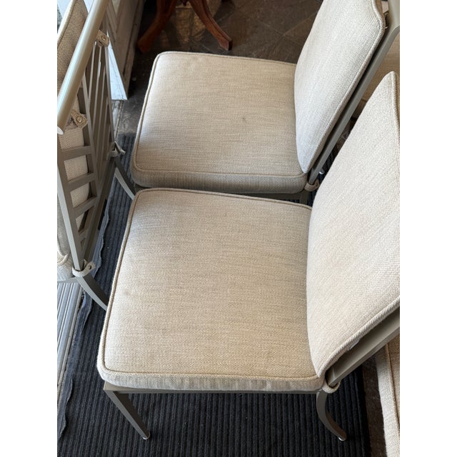 McKinnon and Harris Buie Outdoor Dining Side Chairs, Set of Six For Sale In San Francisco - Image 6 of 10