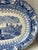 Staffordshire 19th Century Victorian Staffordshire Blue Transfer-Printed “Canova” Platter For Sale - Image 4 of 13