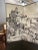 1980s 1980s Vintage Hand Painted Dressing Screen For Sale - Image 5 of 10