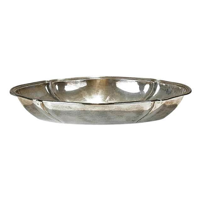 Large Silver Bowl from Juwelier Gutruf, Germany, 1950s For Sale