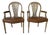 Hollywood Regency Maison Jansen Louis XVI Style Balloon Back Arm Chairs - A Pair For Sale