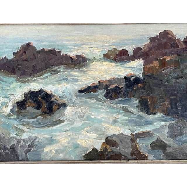 American Early Morning Sunlight- Marginal Way by George L. Morris For Sale - Image 3 of 7