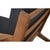 GE290 Chair in Oak and Black Leather by Hans Wegner, 1980s For Sale - Image 14 of 18