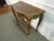1990s Karges Solid Walnut French Style Console Table For Sale - Image 5 of 10