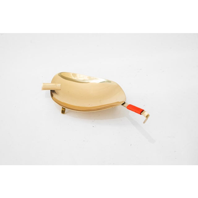 Vintage Portable Ashtray in Brass, 1960s For Sale - Image 4 of 7