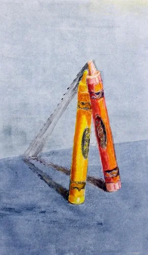 1990s "Amour II" Still Life Monoprint by Robert Valdes