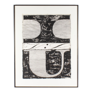 “I vs. U” Ink Drawing by James Spencer Russell